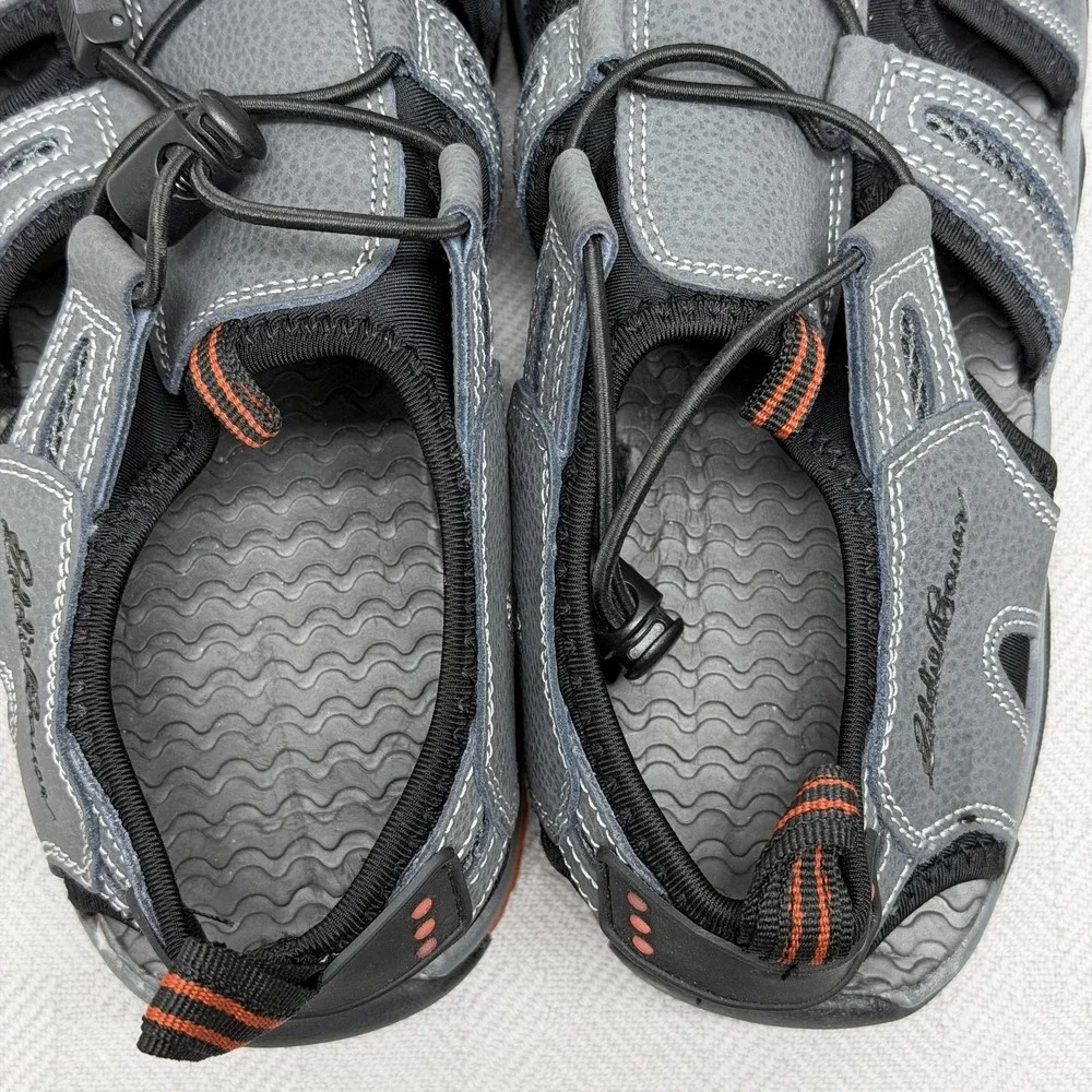 Eddie Bauer Shoes Mens Size‎ 9 Gray Troy Sandals Closed Toe Hiking